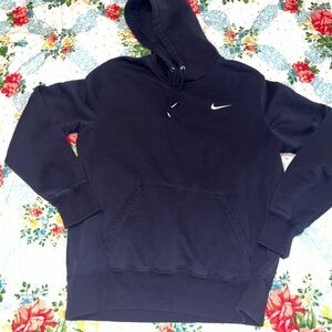 Nike Men's navy Hoodie fleece size large